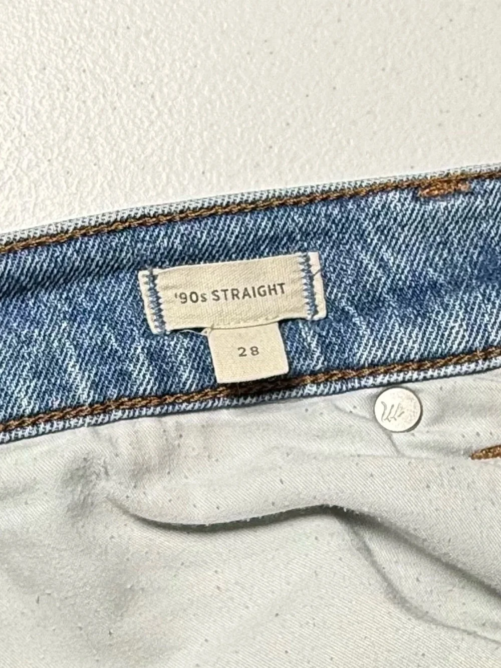 Madewell 90s Straight denim High Rise jeans women’s 28